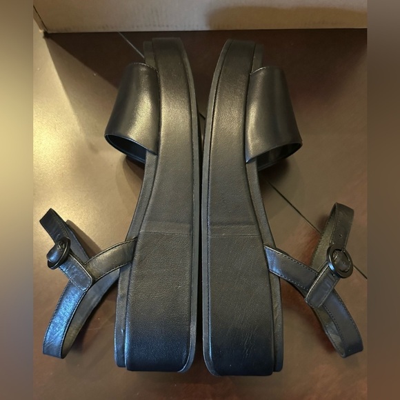 NIB Camper Misia Platform Sandals EU 40 US 9 Black - Picture 7 of 12